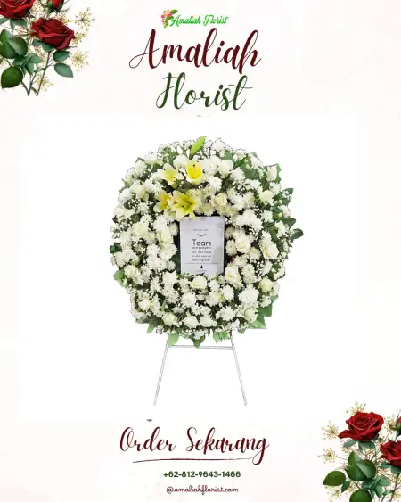 Krans Bunga Duka Hulu Sungkai